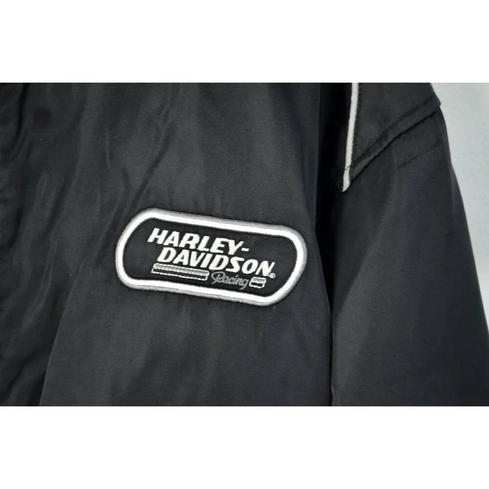 Harley Davidson Performance Scream' Eagle Racing Black Jacket 2XL